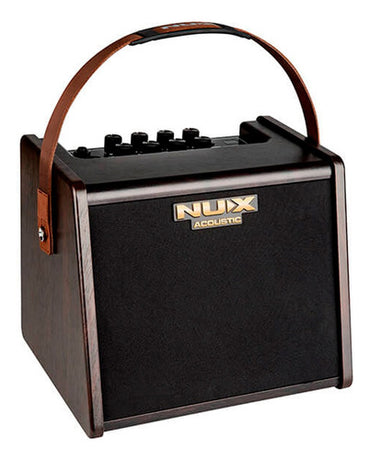 Amplificador Nux Guitarra Electroacústica Portátil Ac-25