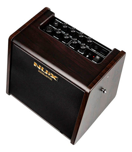Amplificador Nux Guitarra Electroacústica Portátil Ac-25