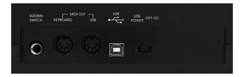 Controlador Midi Teclado Midiplus I61 - 61 Teclas Sensitivas