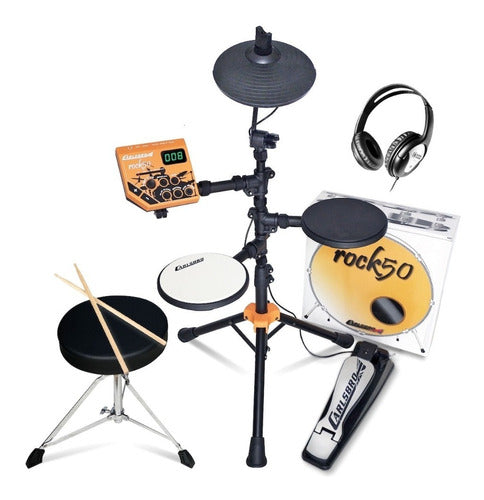 Bateria Electronica De 3 Piezas Carlsbro Rock50