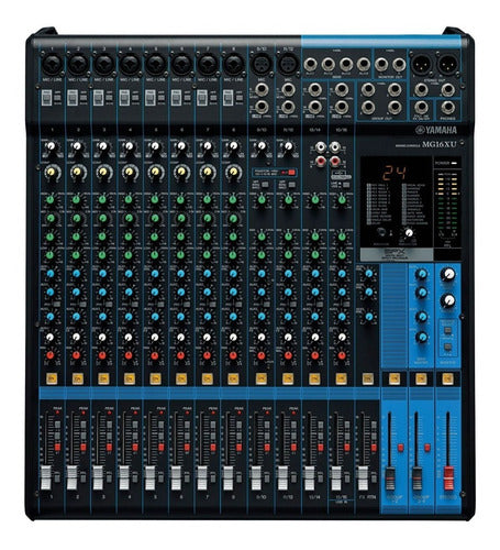 Mezcladora Análoga Yamaha Mg16xu Con Efectos Consola