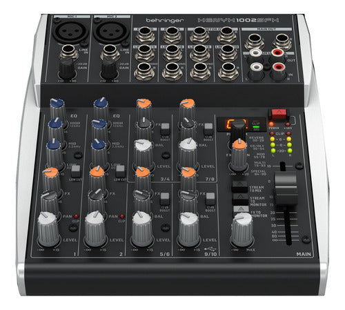 Behringer Xenyx 1002sfx Consola Mixer Mezcladora Con Efectos