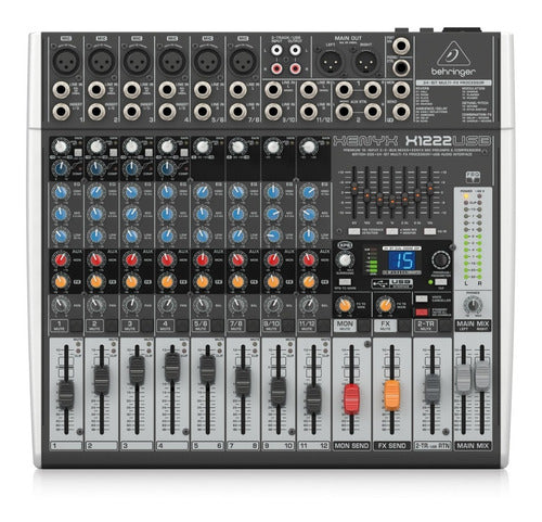 Mixer Behringer X1222usb Consola Pasiva Mezclador Usb Xenyx