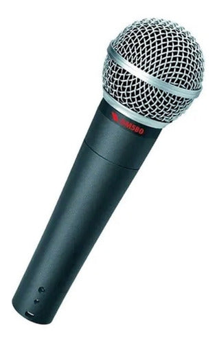 Micrófono Prodj Dm580 Dinámico Unidireccional Cable Estuche