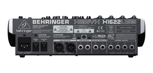 Mixer Consola Mezclador Behringer Xenyx X1622 Usb
