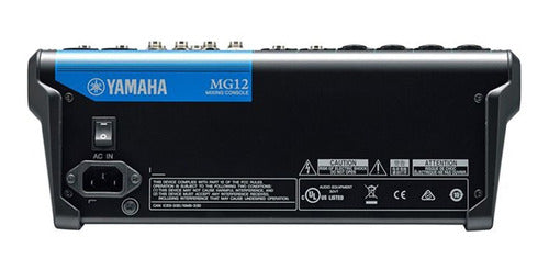Consola Mezclador Yamaha Mg12 Analogo 12canales 6 Micro 1aux