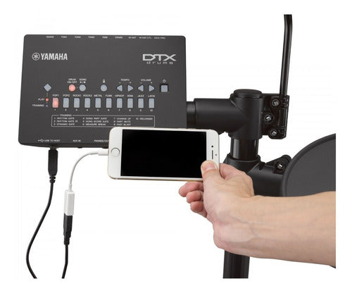 Bateria Electronica Yamaha Dtx-452k Con Adaptador Y Pedal