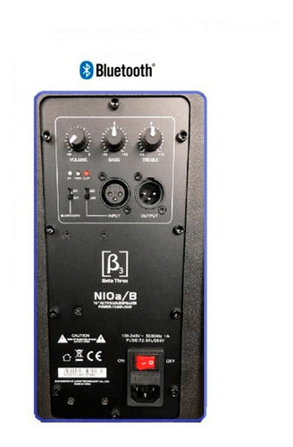 Altavoz Cabina Parlante Activa Beta Three N10a/b Bluetooth