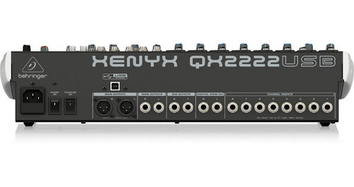 Mezclador Mixer Consola Behringer Xenyx Qx2222 Usb
