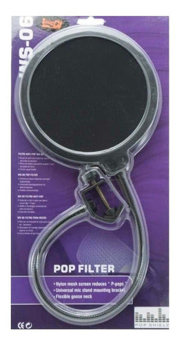 Filtro Anti-pop De Estudio Para Micrófono Ws06 Pro Dj