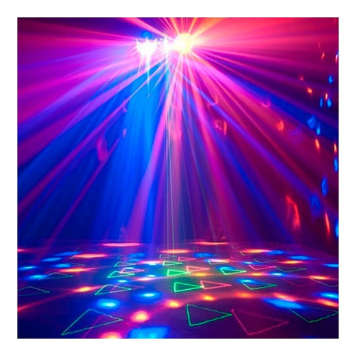 Luz Profesional Audioritmica Pl87 Party Pro Dj Lighting