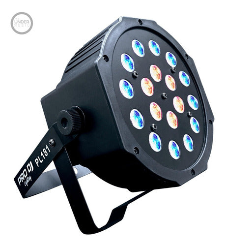 Luz Profesional Audioritmica Pl181 Prodj Lighting