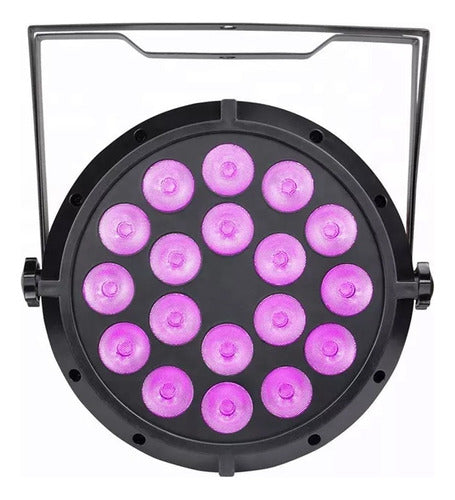 Luz Par Led Profesional Big Dipper Lpc006 Rgb 18 Leds 10w