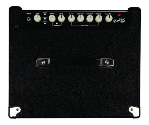 Amplificador Fender Rumble 100 V3 Bajo Eléctrico 100 W