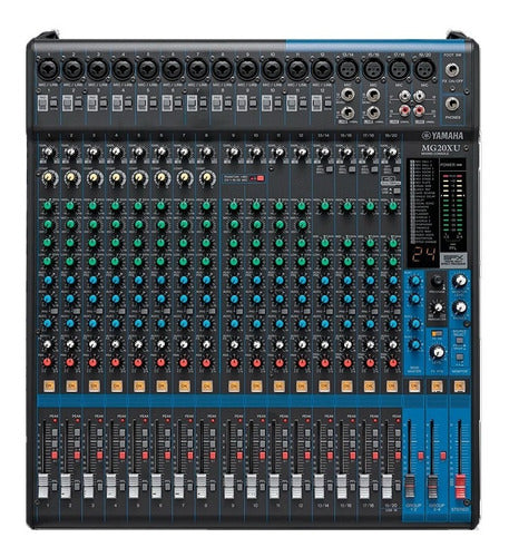 Consola Mezcladora Yamaha Mg20xu 20 Canales
