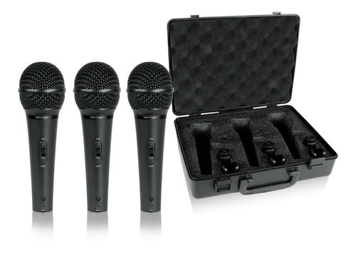 Micrófonos Behringer Ultravoice Xm1800s Dinámico Supercardioide Negros