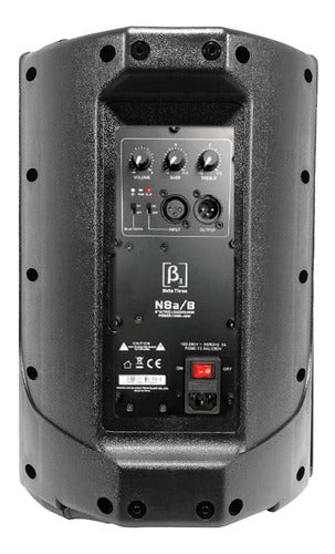 Parlante Cabina De Sonido Activa Beta Three N8a-b