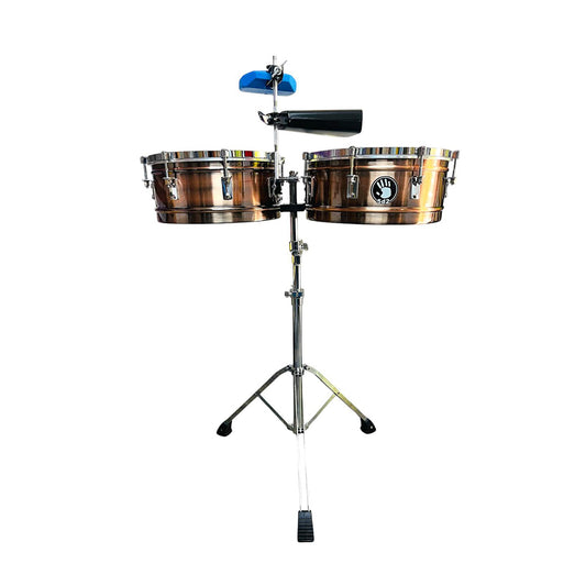 Timbal 5d2 Bronce Tmdbh 14 - 15 + Campana + Jam Block