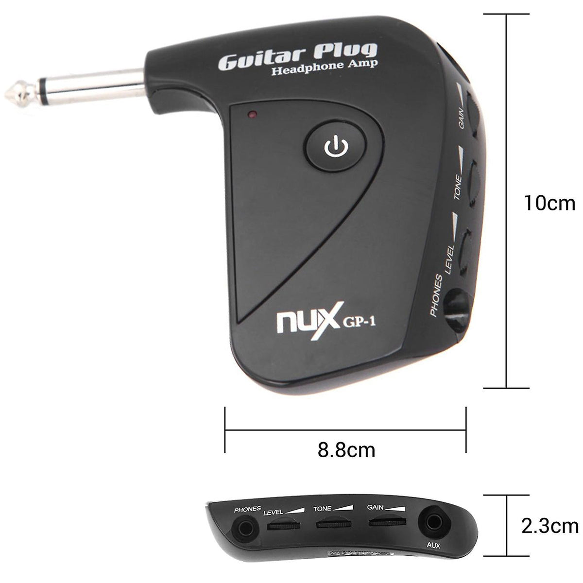 Amplificador De Audífonos Nux Gp1 Para Guitarra Eléctrica
