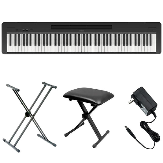 Piano Digital Yamaha P-145 88 Teclas Adaptador + Base+ Silla