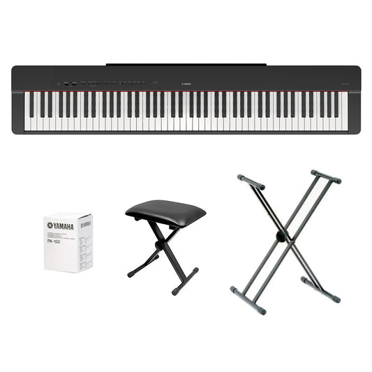 Piano Digital Yamaha P-225 88 Teclas + Adaptador+base+silla