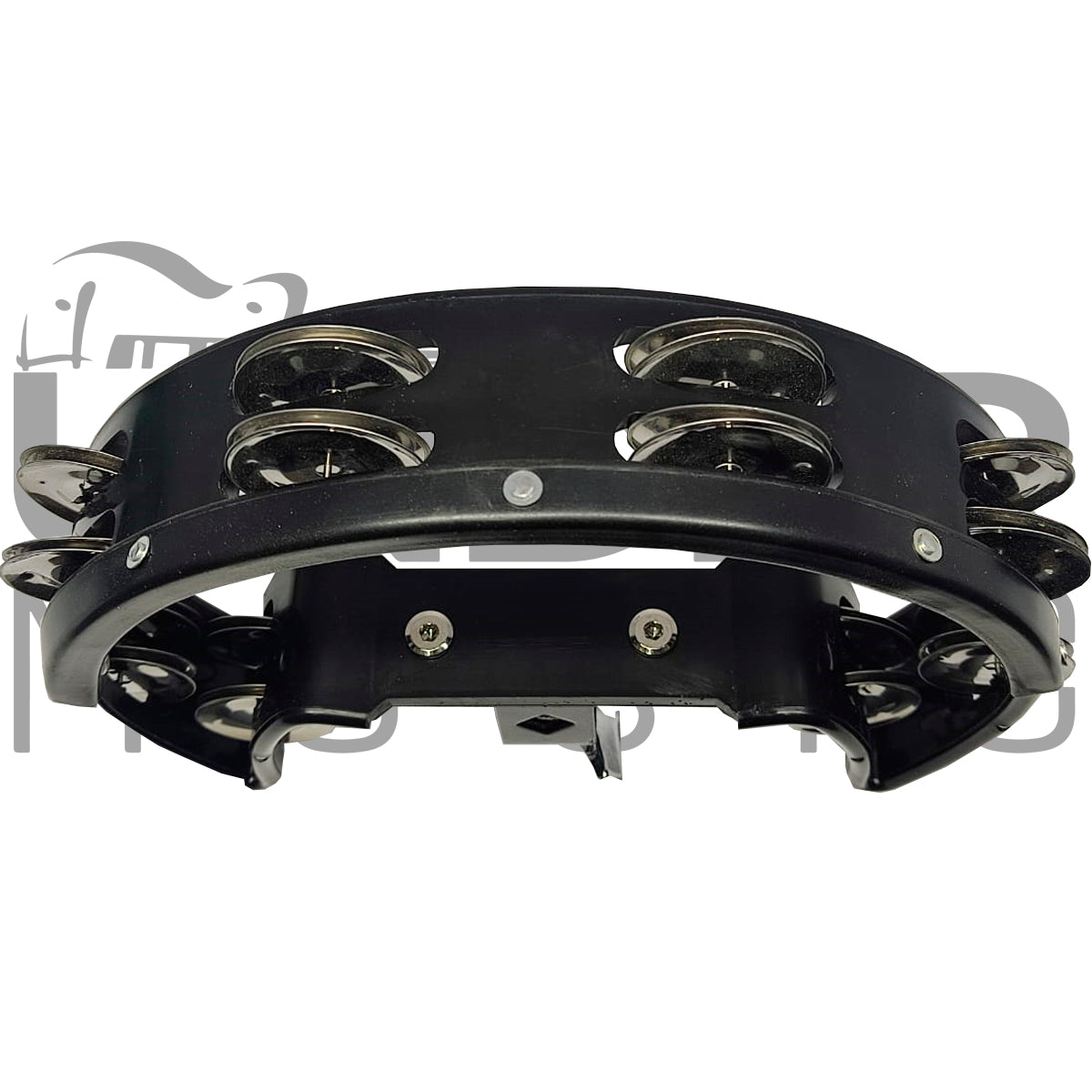 Pandereta Tambourine De Clamp Media Luna Under