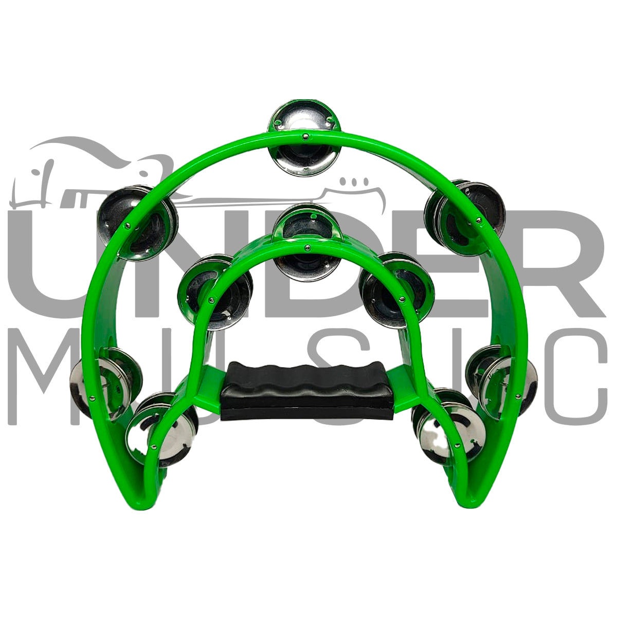 Pandereta Tambourine De Mano Media Luna (2 Unidades)