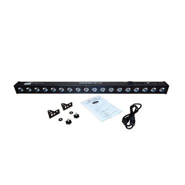 Luz Barra Led Pro Dj Pl-183 Washer Rgb - Audio Rítmica - Dmx