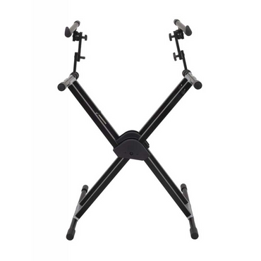 Base Soporte Stand Doble Para Teclado Dhks52 Proel Reforzado