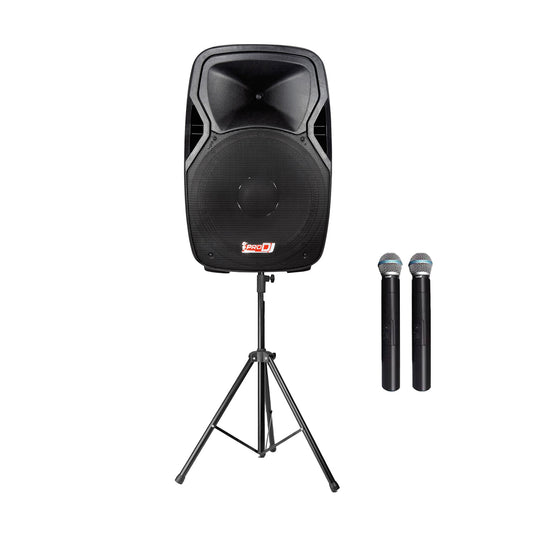 Cabina Parlante Fm Pro Dj Ps15a-mp3-b Recargable + Tripode