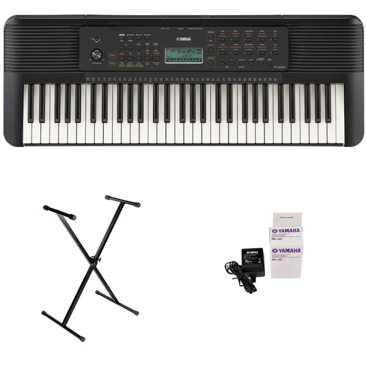 Teclado Organeta Yamaha Psr-e283 + Adaptador Original + Base