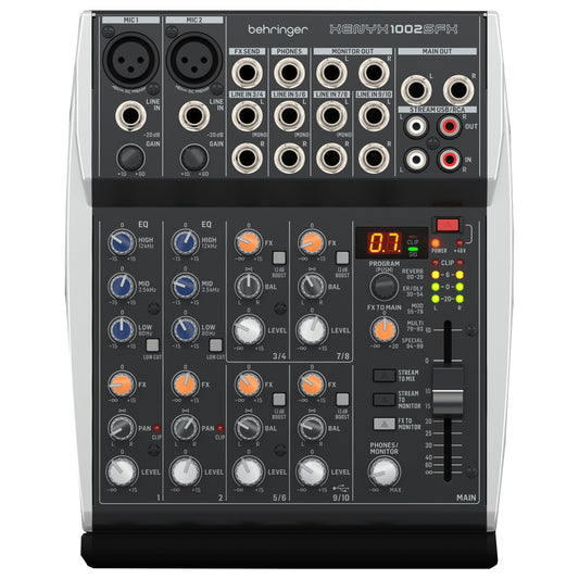 Behringer Xenyx 1002sfx Consola Mixer Mezcladora Con Efectos