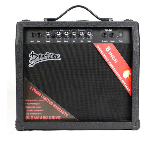 Amplificador De Guitarra Eléctrica Deviser Yx-tg30 W