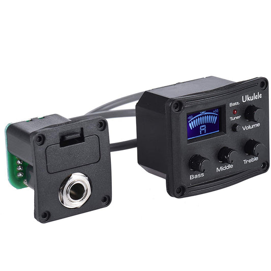 Ecualizador Micrófono Preamplificador De Ukelele 3 Bandas Eq