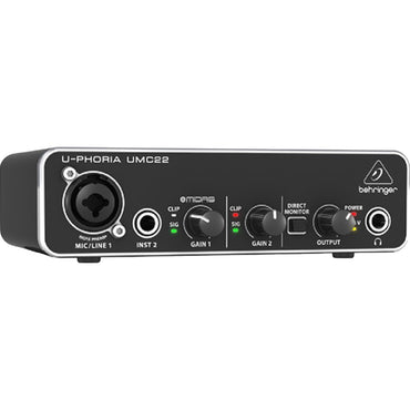 Interfaz De Audio Behringer Umc22 U phoria