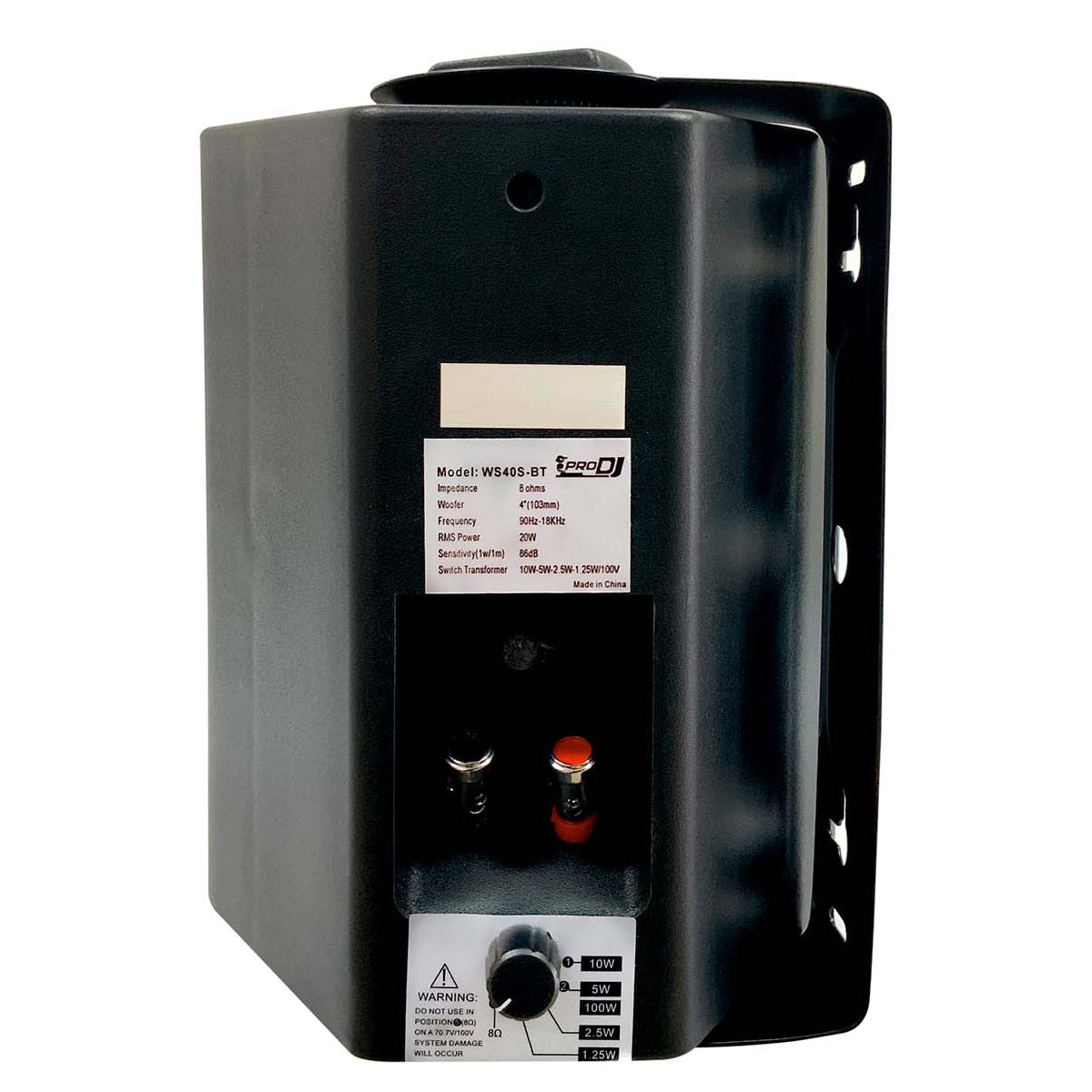 Parlantes Altavoz Ambiental Pro Dj Ws40s-bt Por Par