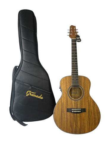 Guitarra Electroacústica Granada Mountain Mini Walnut 6 Cuerdas