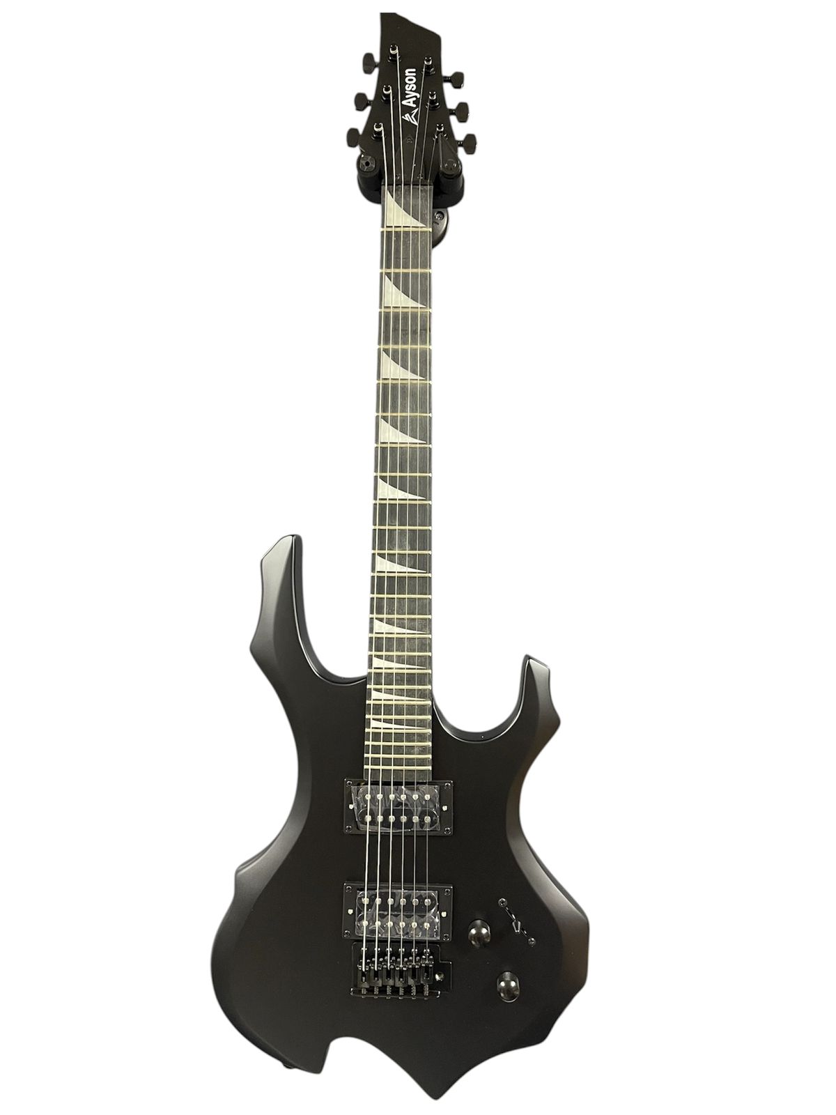Guitarra Eléctrica Ayson Dark Flame 6 Cuerdas + Estuche Diestro