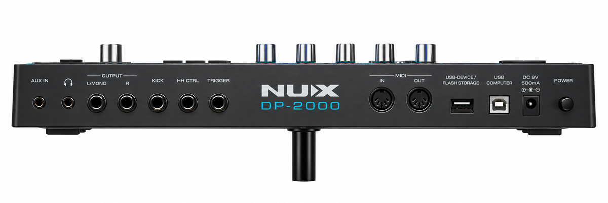 Pad De Percusión Nux Dp-2000 + Bombo + Soporte Dps-1