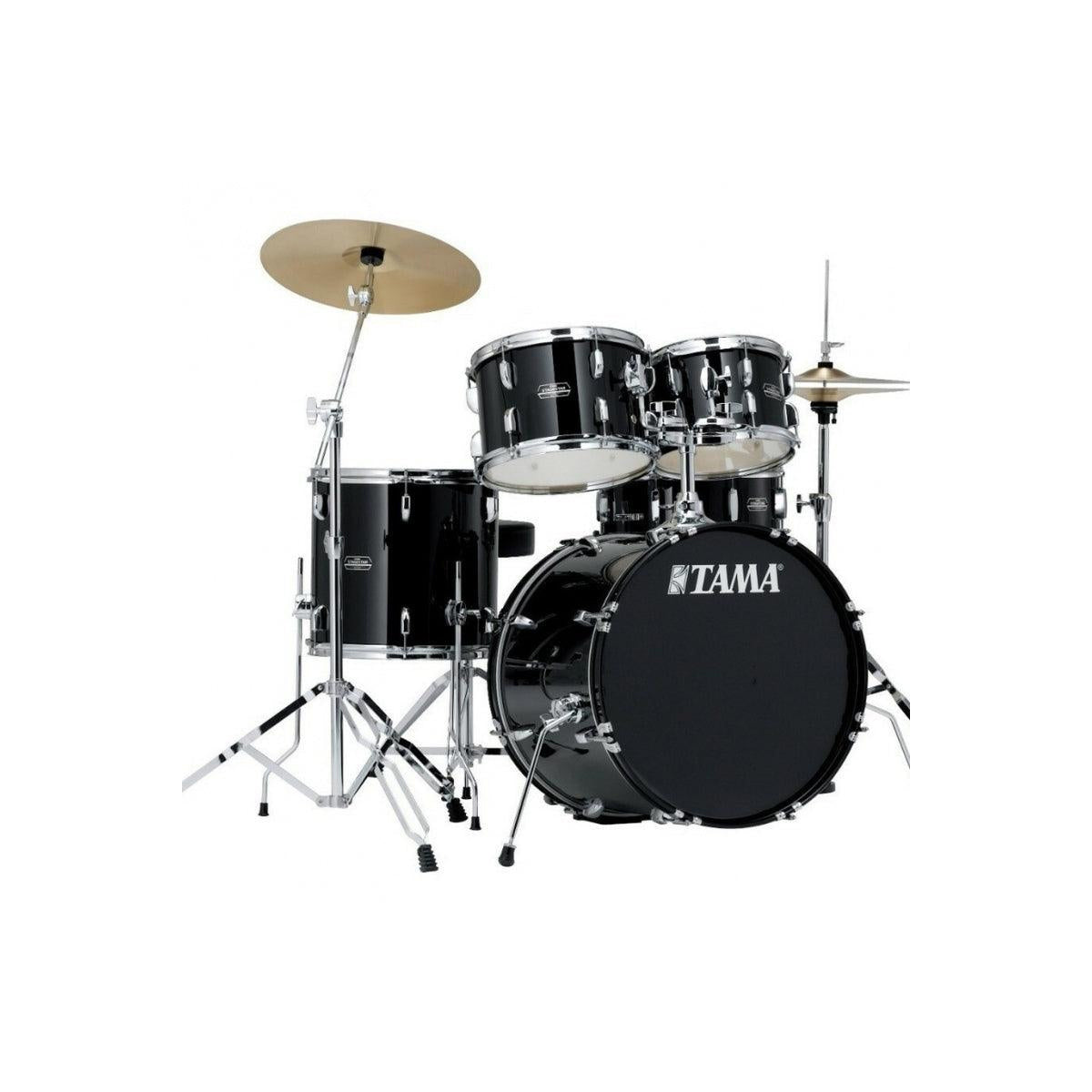 Bateria Tama Stagestar Sg52kh5c-bk + Bases + Platillos