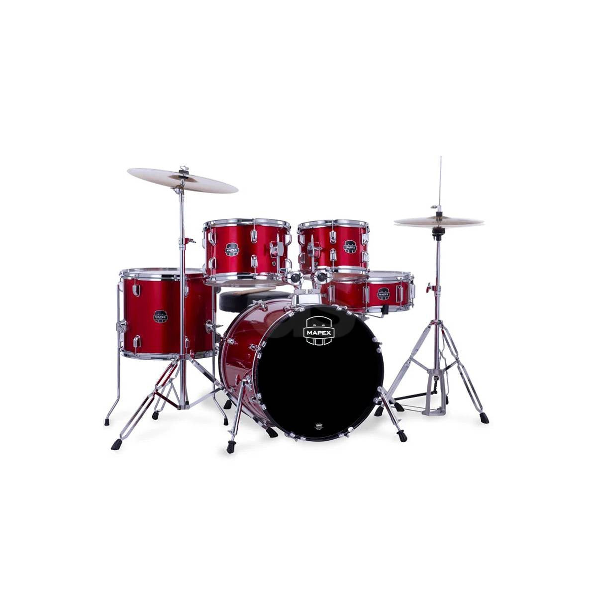 Batería Acústica Mapex Comet Cm5295ftc + Platillo + Silla