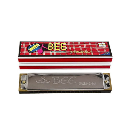 Armónica Bee Df16 - 16 Agujeros En Acero Inoxidable