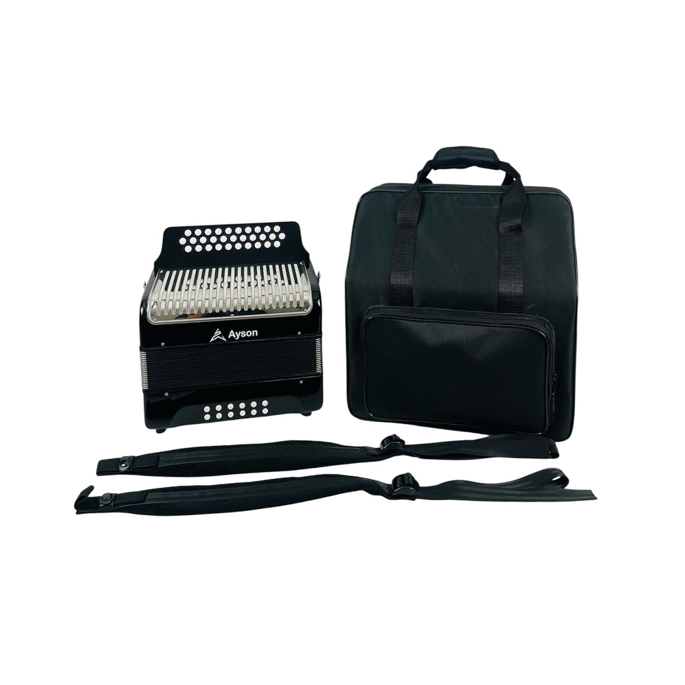 Acordeon Ayson Besas 5 Letras Si Bemol, Mi Bemol, La Bemol