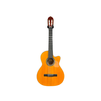 Guitarra Acústica Tapa En Cedro Macizo Gálica 38'' (96.5cm) CG-201 + Estuche Semiduro