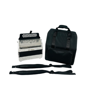 Acordeon Ayson Besas 5 Letras Si Bemol, Mi Bemol, La Bemol