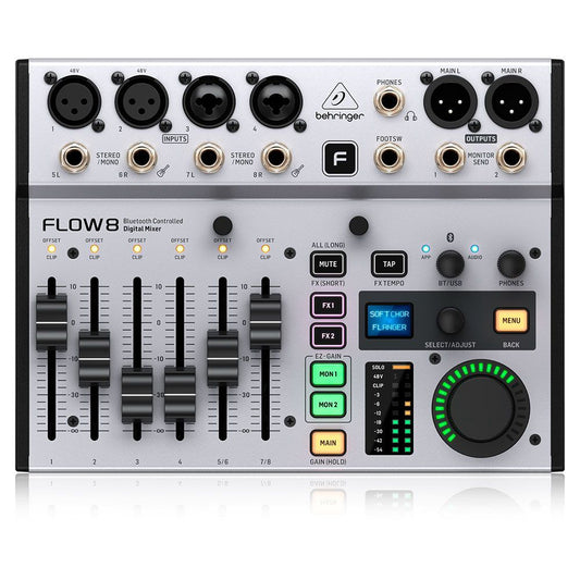 Consola Mezclador Behringer Flow8 Digital 8 Canales