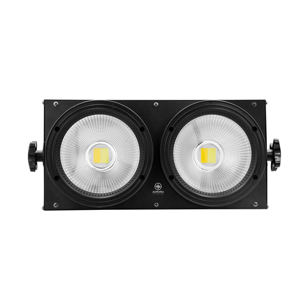 Luz Par Led 2 Focos Profesional Aurora Cob2x100 100w