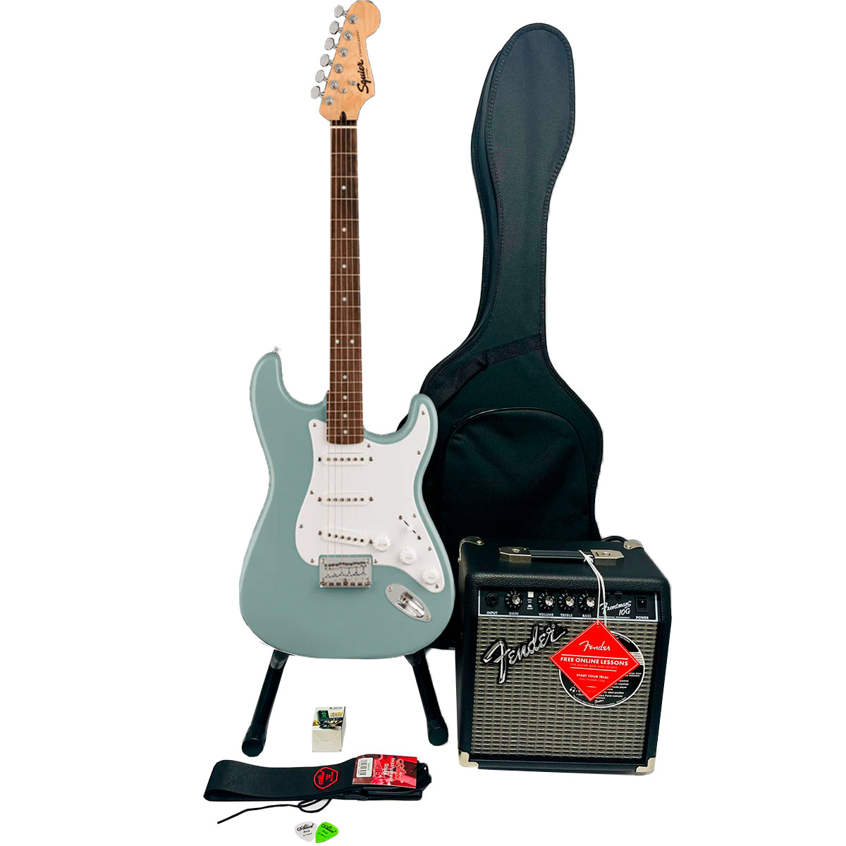 Kit Guitarra Eléctrica Fender Squier Bullet - Stratocaster