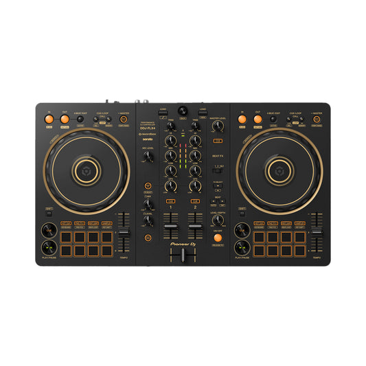 Controlador Consola Mezcladora Pioneer Dj Ddj Flx4n - Gold