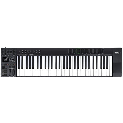 Teclado Controlador Midi Nux Ntk-61 De 61 Teclas